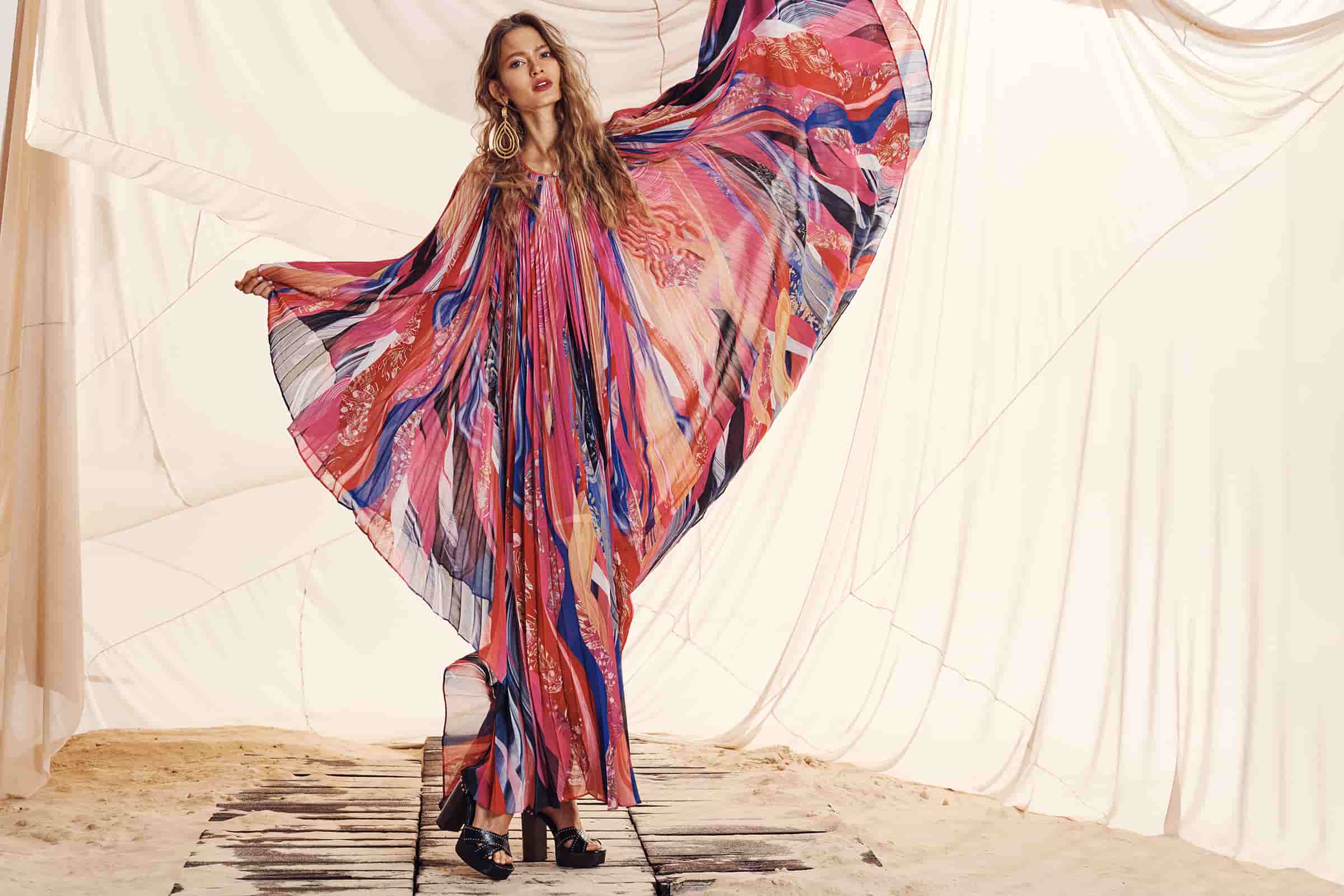 models wearing race style clothing