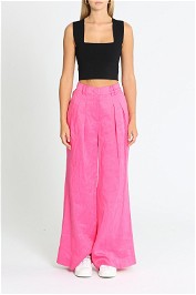 Aje  Vista High Waist Wide Leg Pant