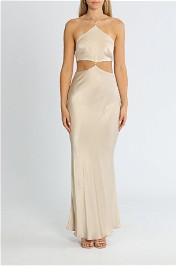 Bec and Bridge Kara Maxi Dress Sand