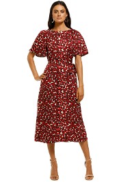 Cooper-St-Walk-This-Way-Flared-Sleeve-Maxi-Dress-Deep-Purple-Front