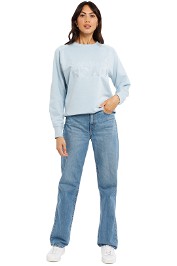 Country Road Casual Logo Sweat Blue Pastel