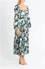 Hire Mattison dress in navy posey for wedding guests.