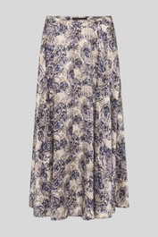 dress hire casual David Lawrence  Ravenna Silk Midi Skirt