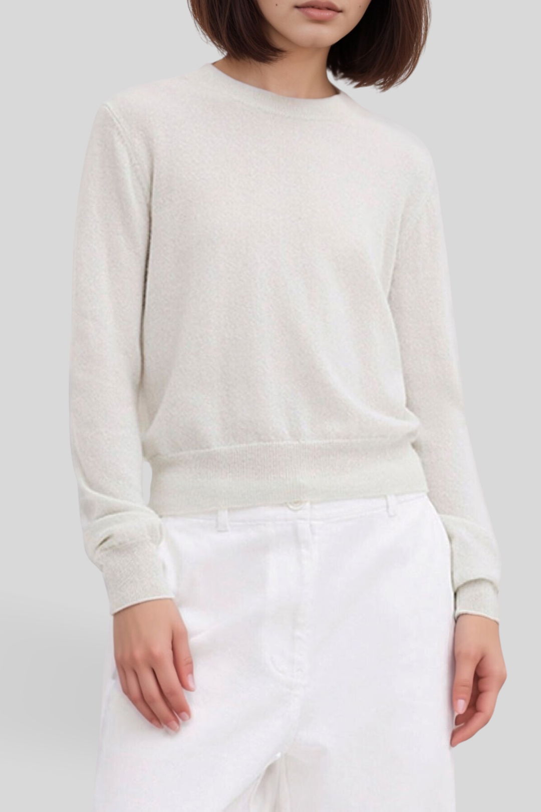 Dress Hire Casual Jac + Jack Peter Sweater - Soft Hawthorn