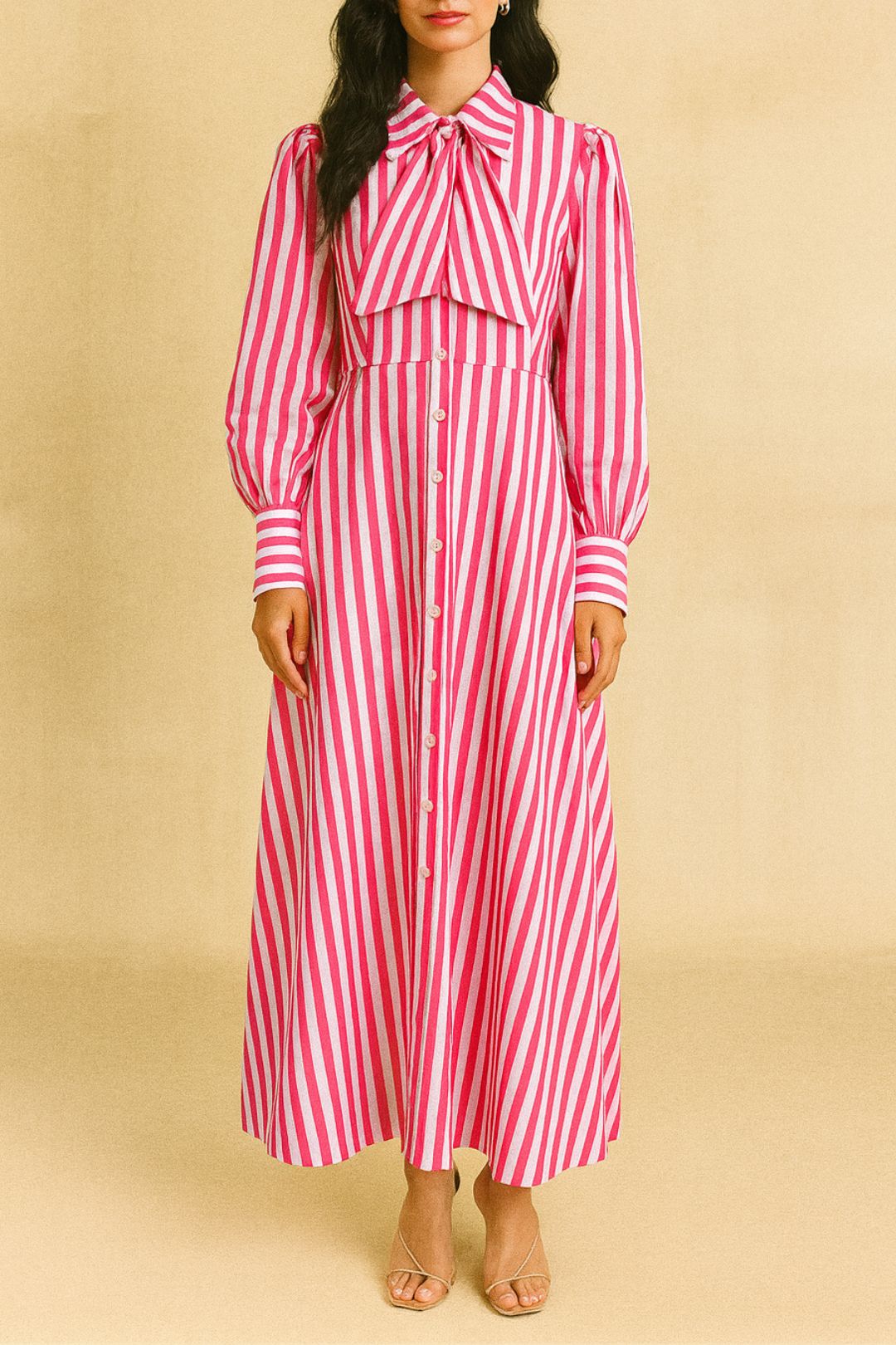 Dress Hire daytime event aston studion Elle Dress - Hibiscus  Red