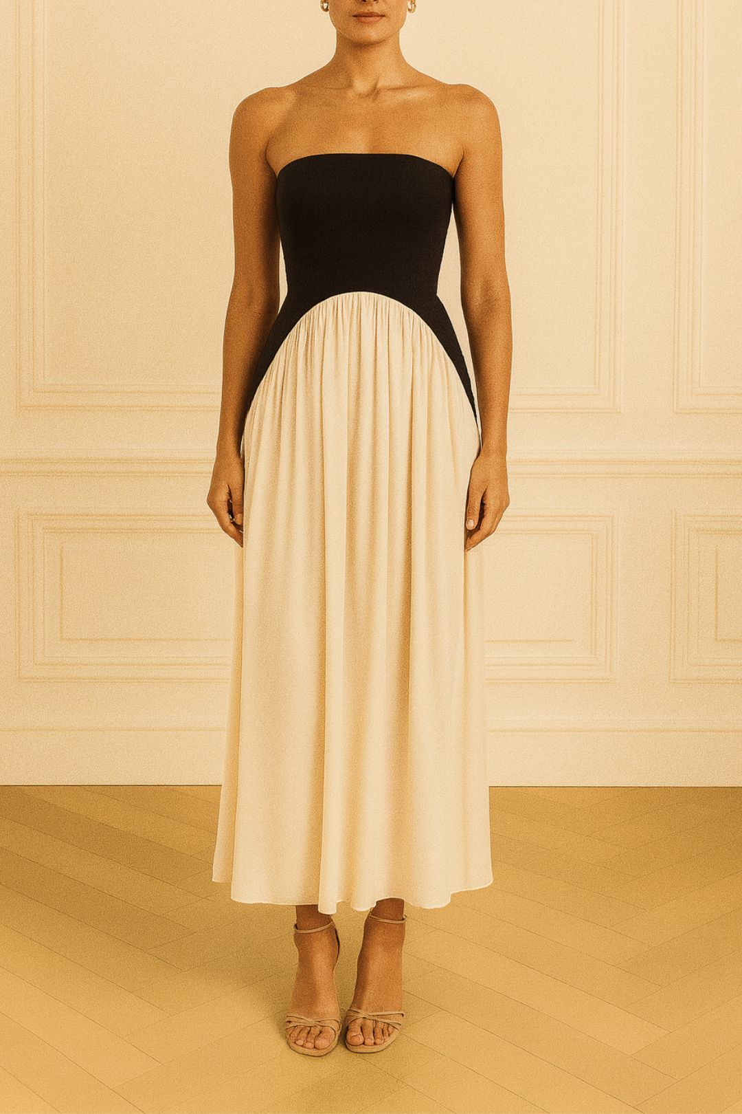 Dress Hire daytime event minima Karis Drop Waist Maxi Dress