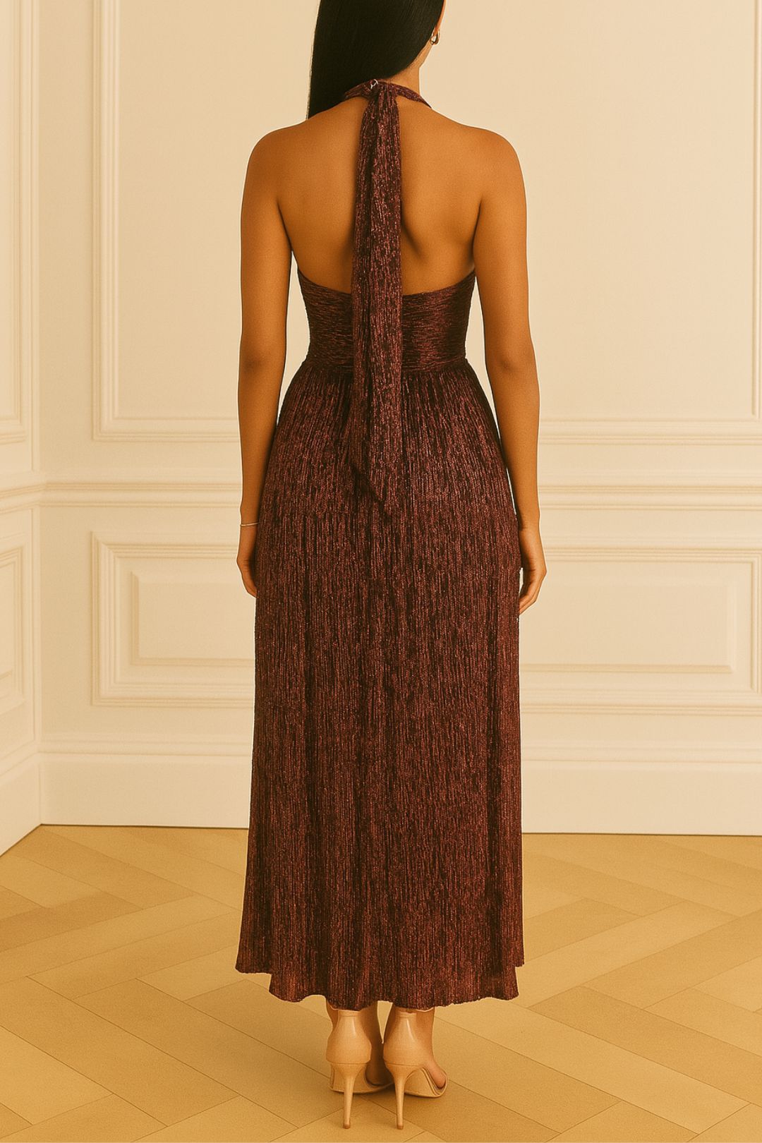 Dress Hire Formal Nookie Nookie	Micah Maxi Dress Bronze