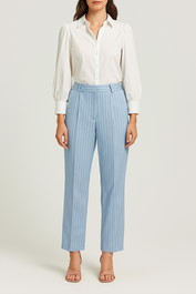 Dress Hire work event Seed Pale Blue Pleated Pants