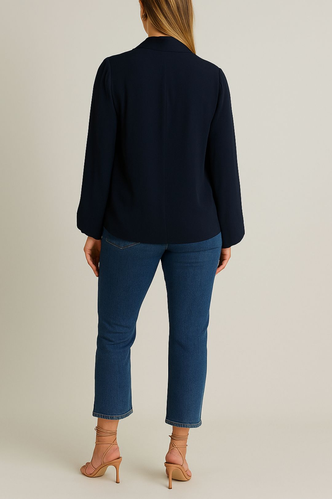 Dress Hire Work Function Veronika Maine	Viscose Buckle Front Blouse