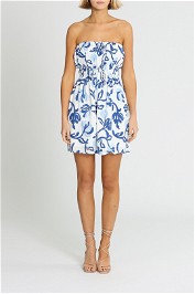 Faithfull Palmira Mini Dress Blue