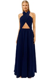 Fame-and-Partners-Wired-Heart-Navy-Maxi-Dress-Front