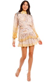 Hemant & Nandita Kalon Short Dress balloon