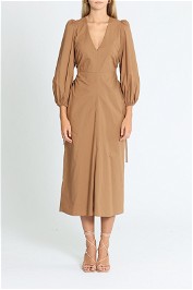 Jillian Boustred Georgia Dress Brown