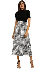 Keepsake-the-Label-Abundance-Skirt-Porcelain-Tweed-Front