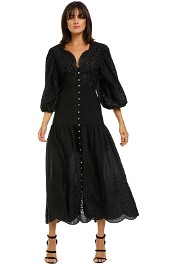 Keepsake-the-Label-Without-Me-Midi-Dress-Black-Front