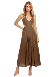 Kitx Faithful Love Dress Scoop Neckline