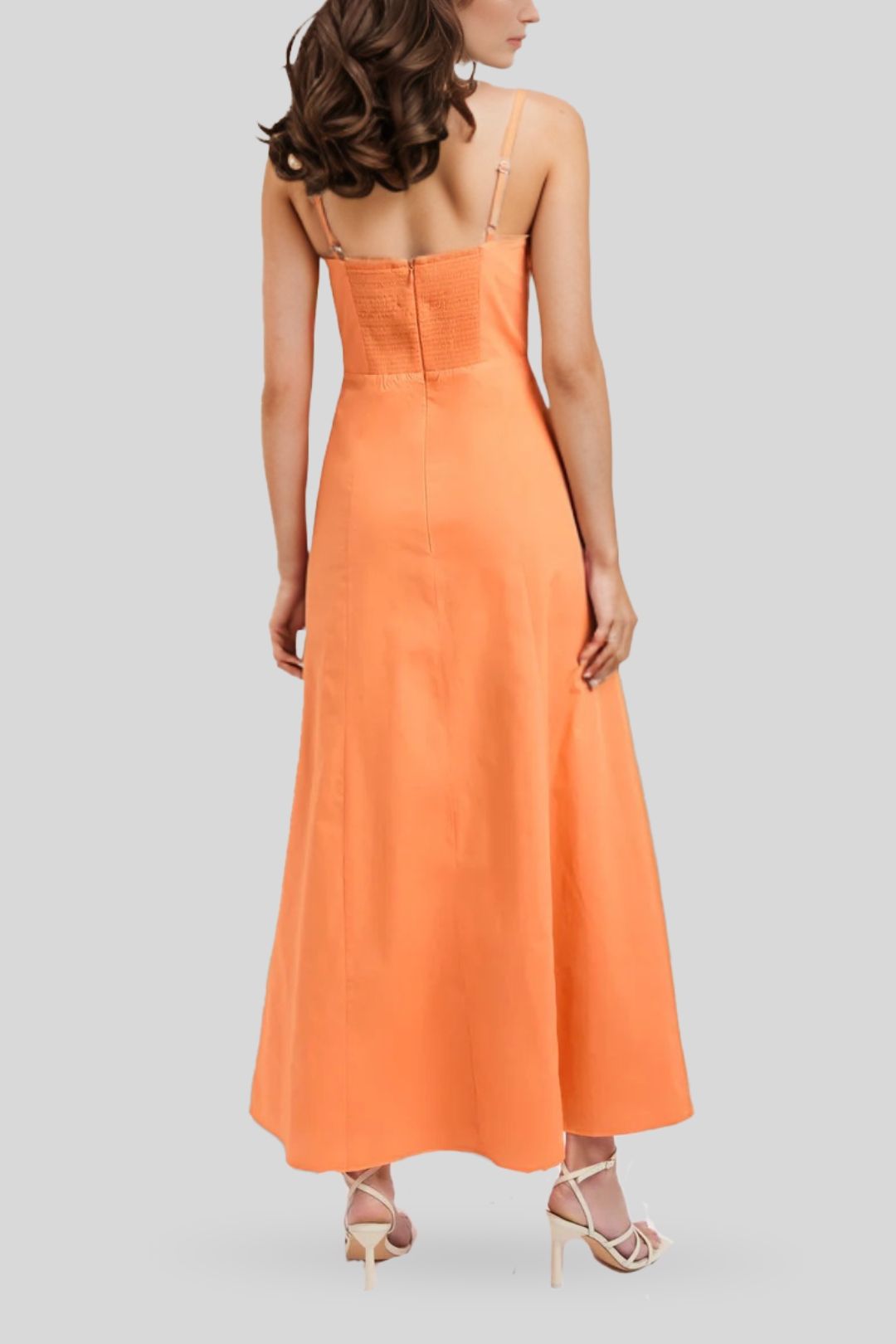 Kookai - Maguy Maxi Dress - Tangerine Back