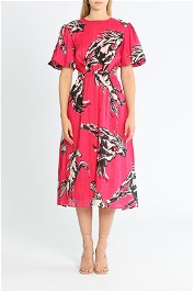 LEO LIN Wild Horses Cut Out Dress