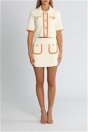 MAJE Misal Cardigan and Jisal Skirt Set