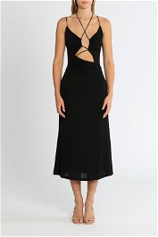 Misha Estera Dress Black