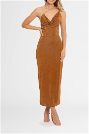Misha Saira Dress Brown 