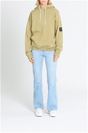 PE NATION Alignment Hoodie Olive Grey