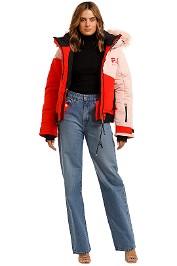 PE Nation Amplitude Ski Jacket Red Pink