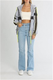 PE NATION Man Down Jacket Grey Dawn