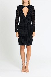 Rebecca Vallance Navy Striped Mini