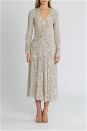 Rotate By Birger Christensen Sierra Dress Silver