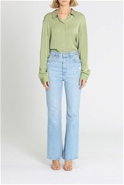 Saba Sam Silk Shirt Green