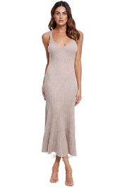 Significant Other Liv Midi Dress Bone Beige