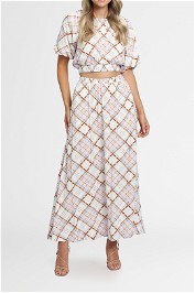Staple The Label Emery Top and Skirt Set crop maxi