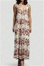 Talisman Temple Jumpsuit Malicon Sage Print