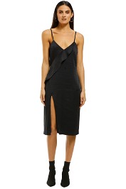 Wish-Infinity-Midi-Dress-Black-Front